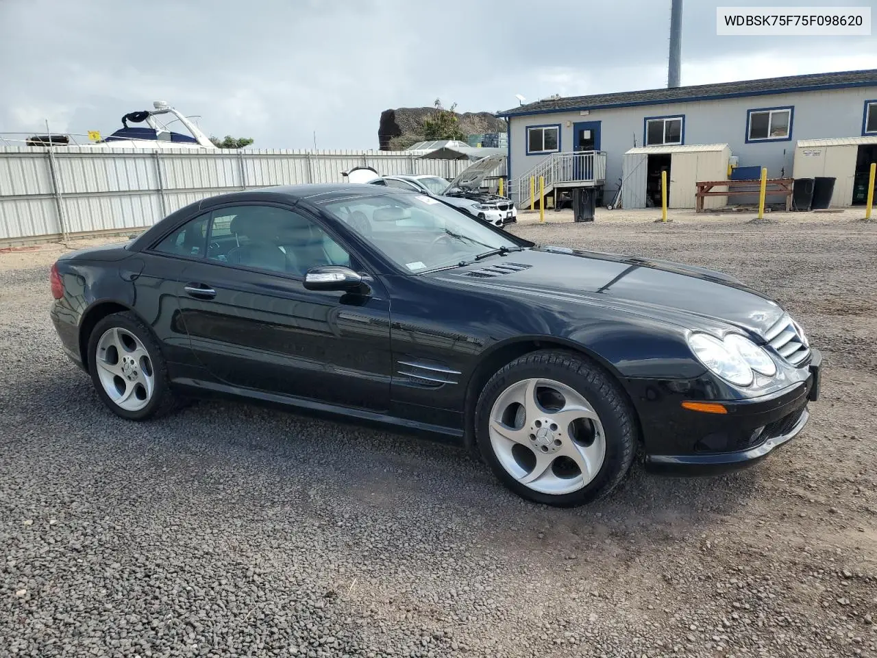 2005 Mercedes-Benz Sl 500 VIN: WDBSK75F75F098620 Lot: 55349735