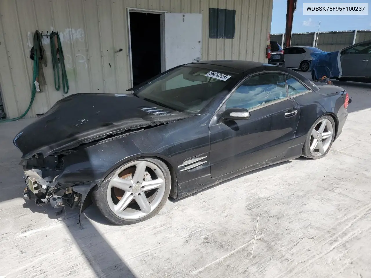 2005 Mercedes-Benz Sl 500 VIN: WDBSK75F95F100237 Lot: 56433255