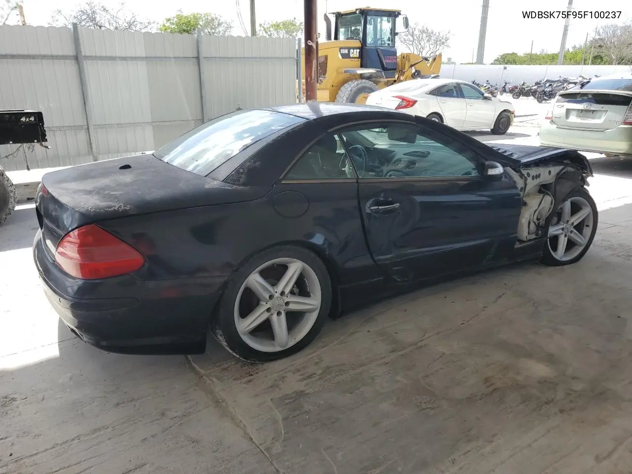2005 Mercedes-Benz Sl 500 VIN: WDBSK75F95F100237 Lot: 56433255