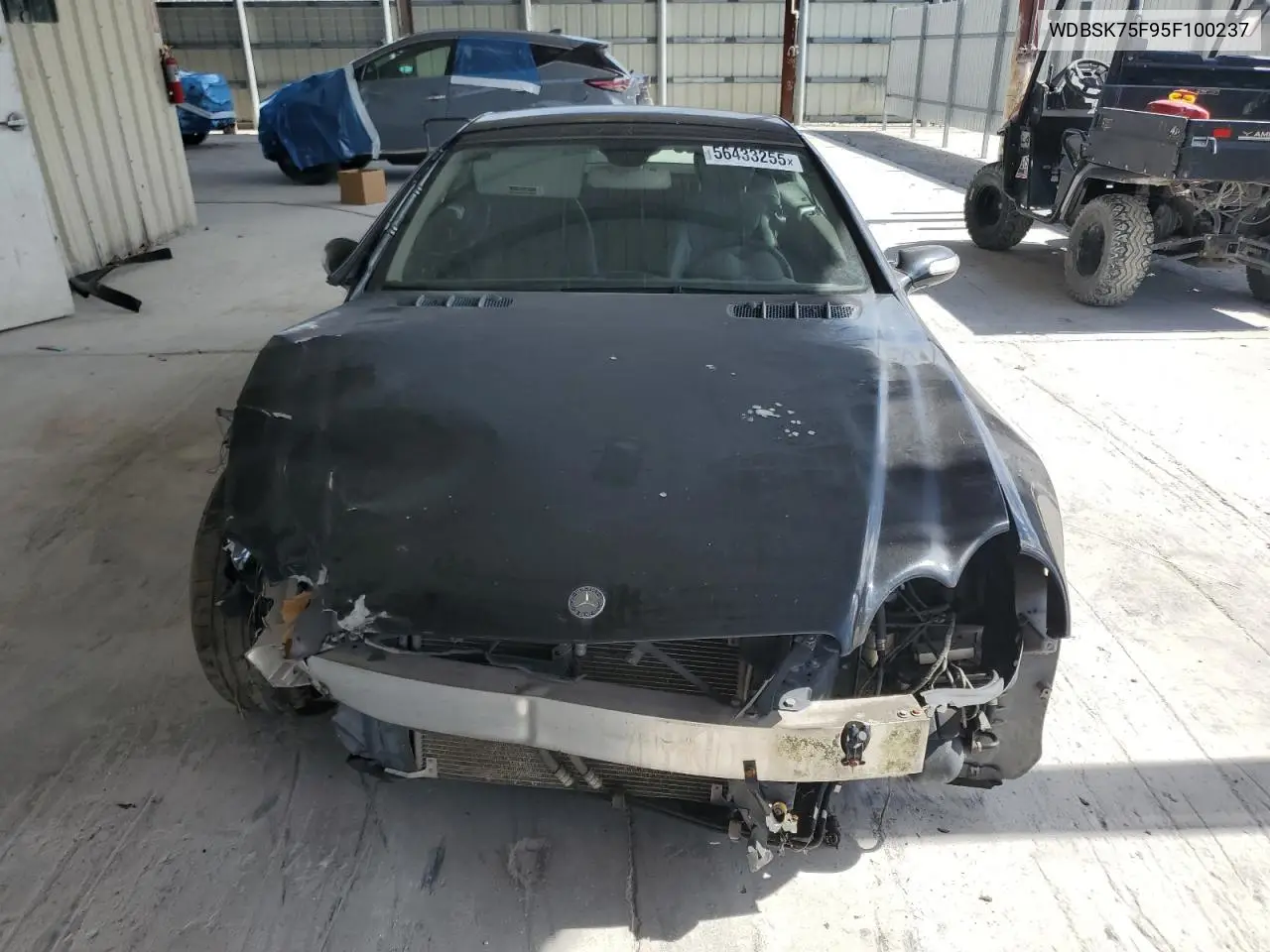 2005 Mercedes-Benz Sl 500 VIN: WDBSK75F95F100237 Lot: 56433255