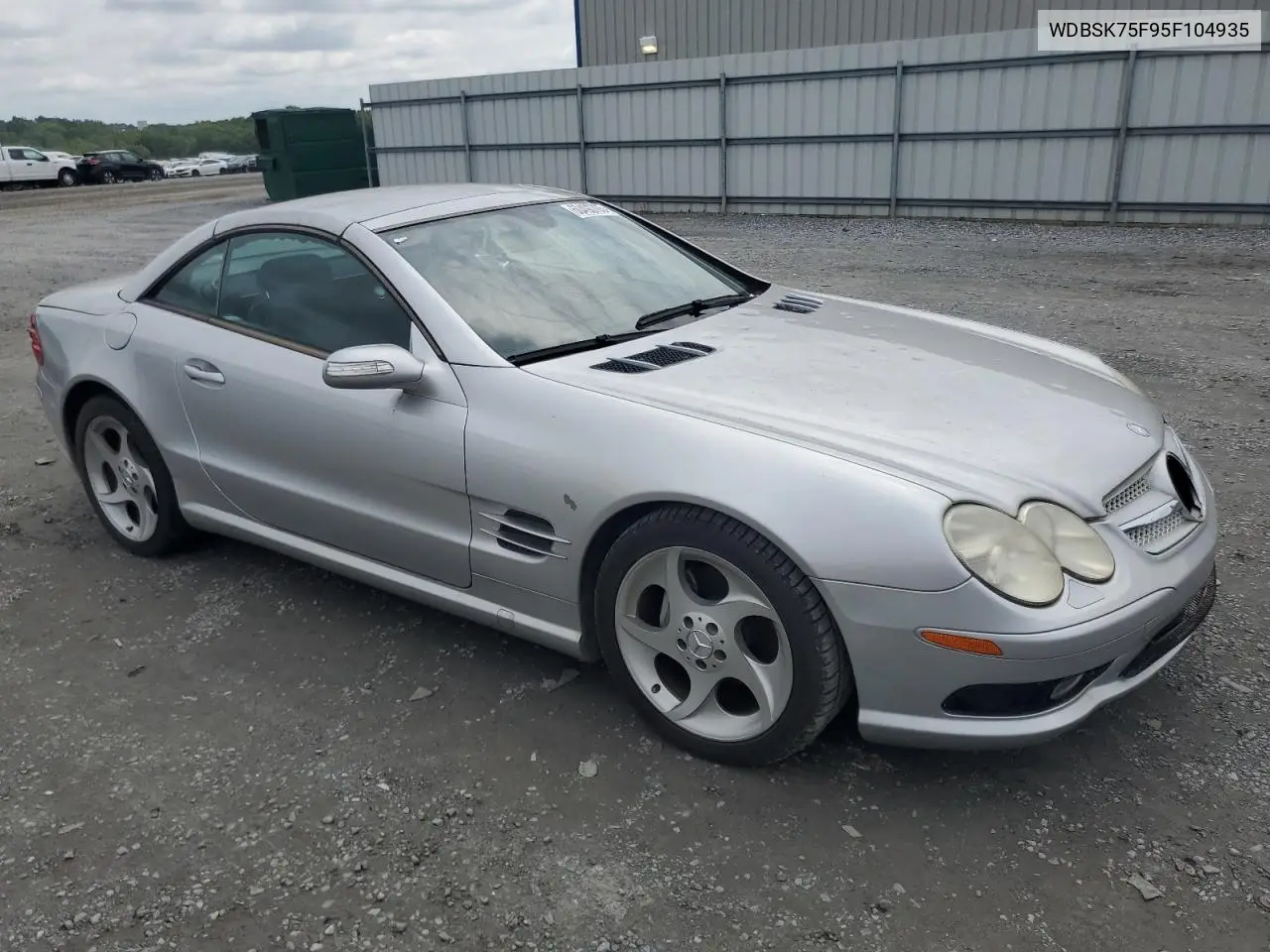 2005 Mercedes-Benz Sl 500 VIN: WDBSK75F95F104935 Lot: 60493705
