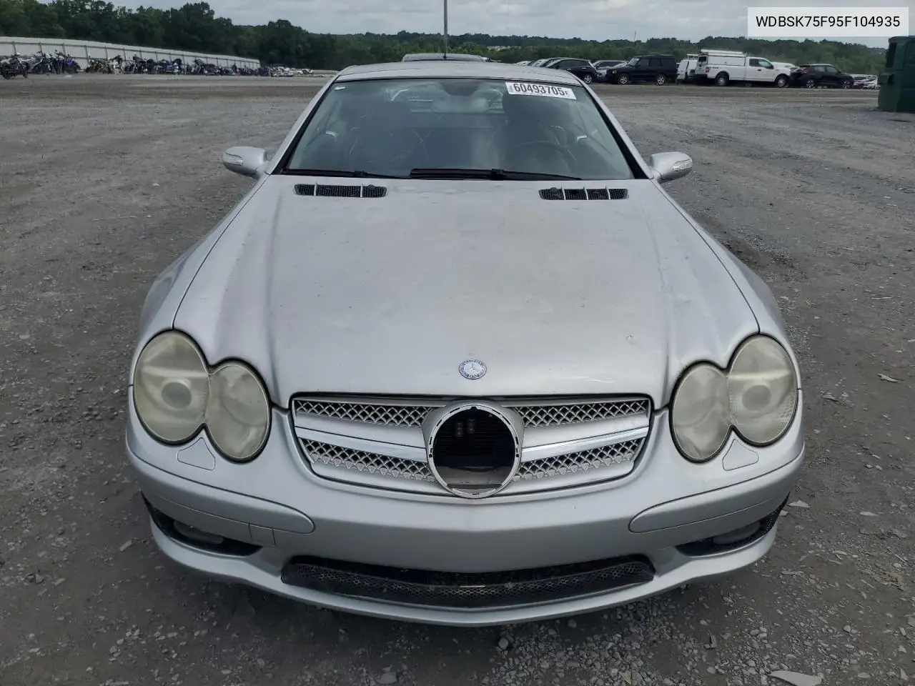 2005 Mercedes-Benz Sl 500 VIN: WDBSK75F95F104935 Lot: 60493705