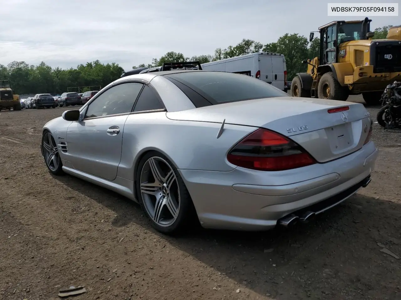 2005 Mercedes-Benz Sl 65 Amg VIN: WDBSK79F05F094158 Lot: 60888905