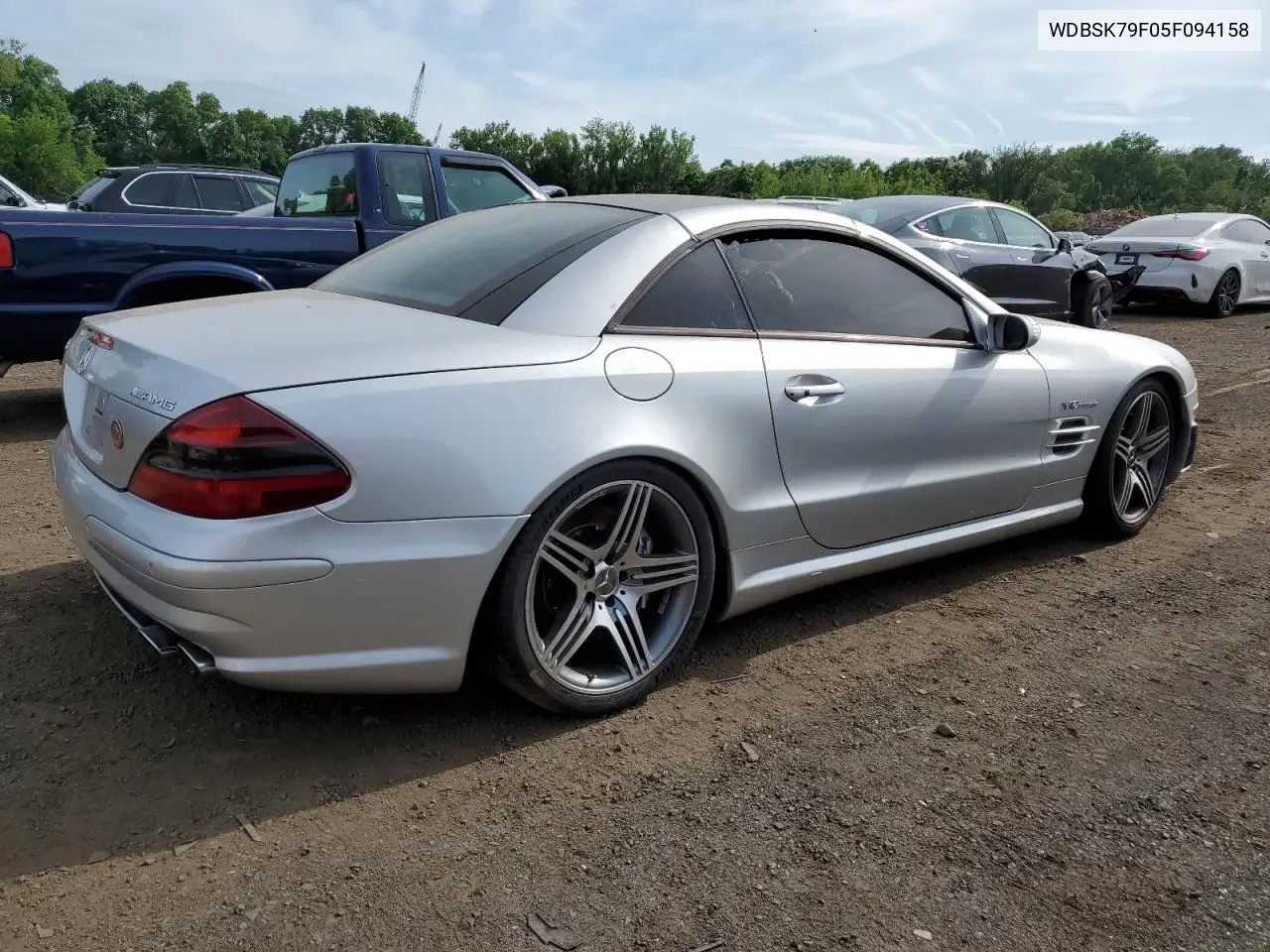 2005 Mercedes-Benz Sl 65 Amg VIN: WDBSK79F05F094158 Lot: 60888905