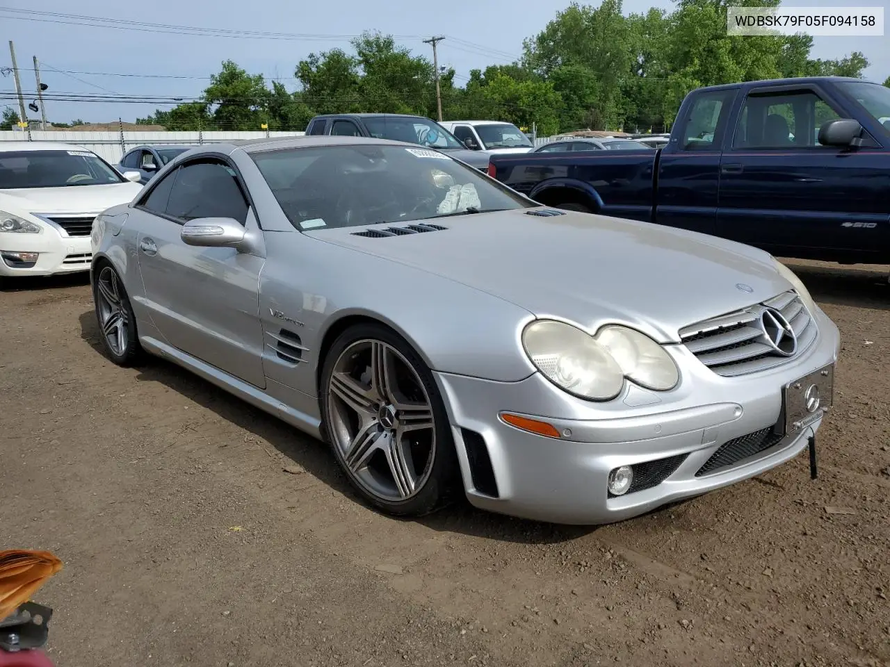 2005 Mercedes-Benz Sl 65 Amg VIN: WDBSK79F05F094158 Lot: 60888905