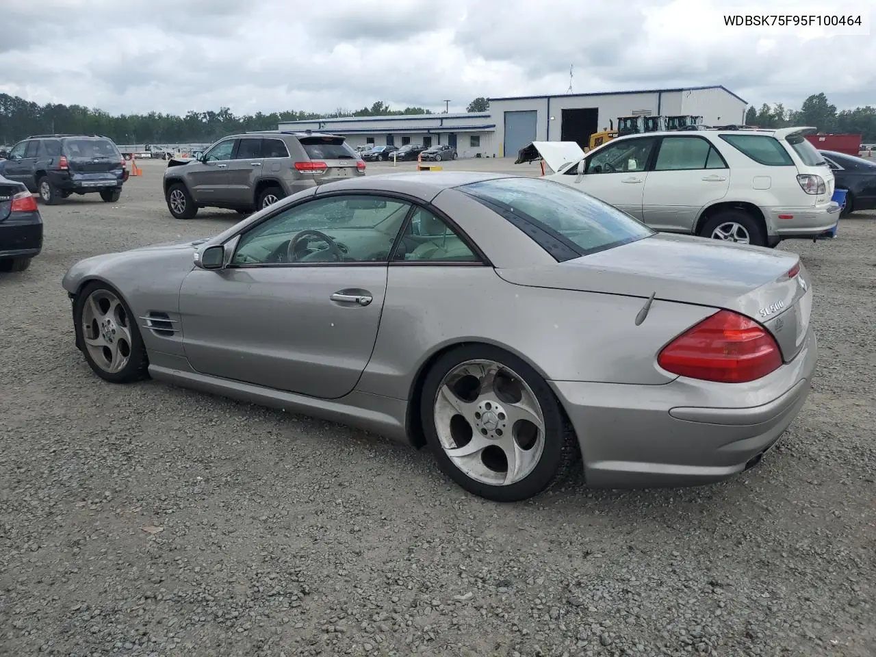 2005 Mercedes-Benz Sl 500 VIN: WDBSK75F95F100464 Lot: 60993215