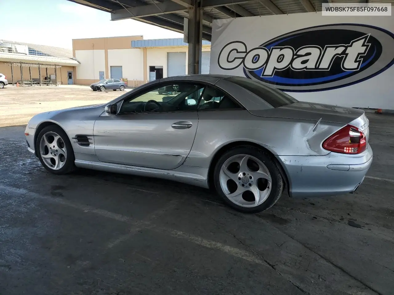 2005 Mercedes-Benz Sl 500 VIN: WDBSK75F85F097668 Lot: 61101455
