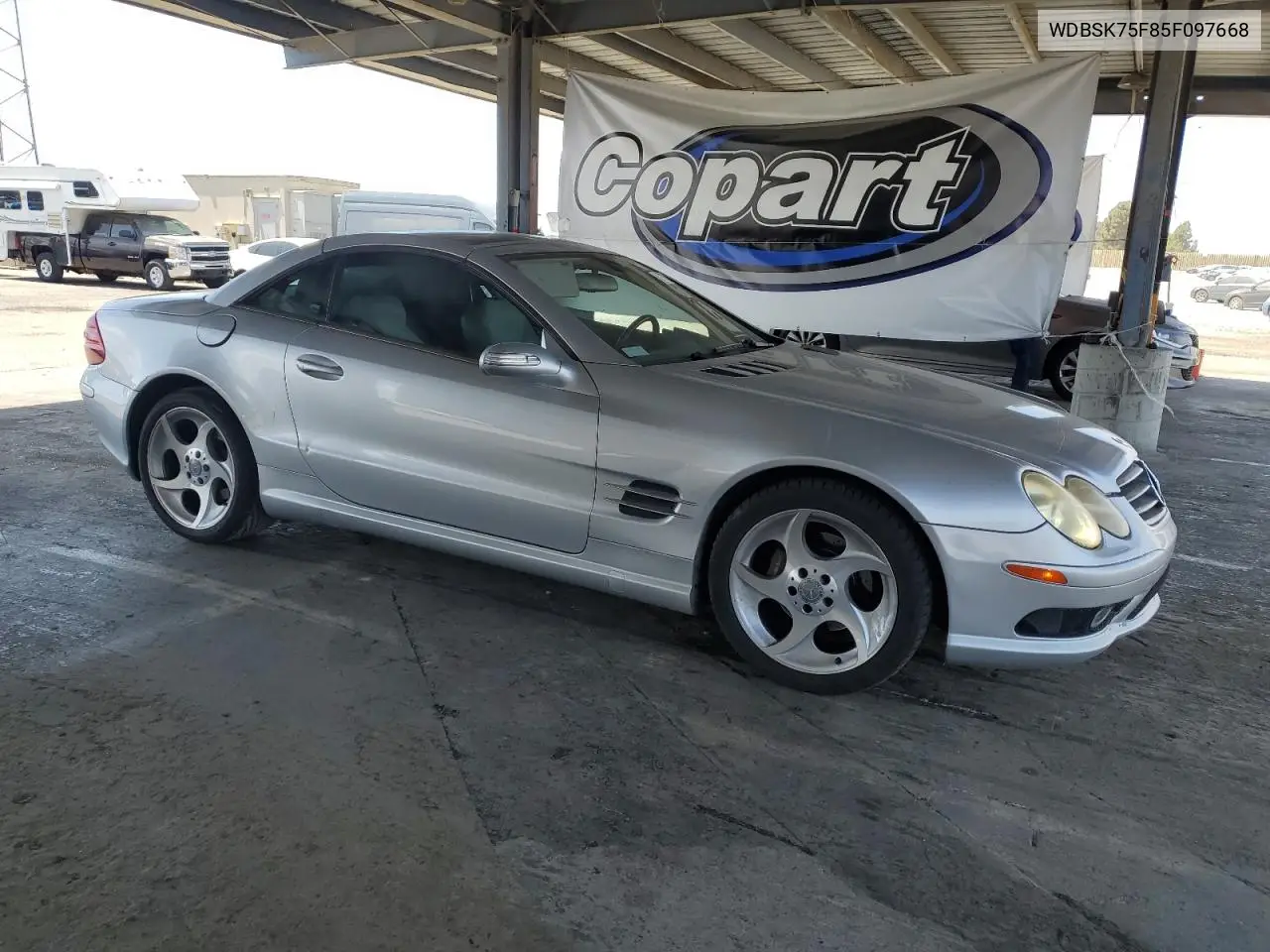2005 Mercedes-Benz Sl 500 VIN: WDBSK75F85F097668 Lot: 61101455