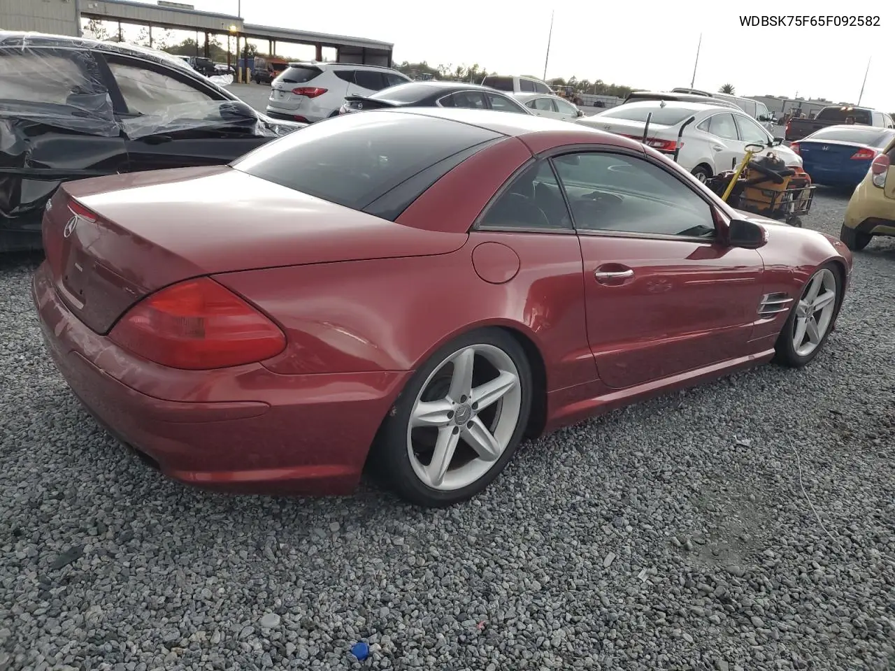 2005 Mercedes-Benz Sl 500 VIN: WDBSK75F65F092582 Lot: 61799645
