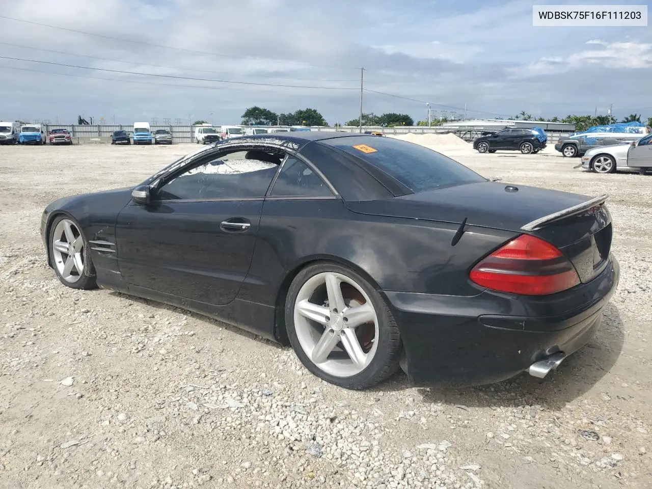 2006 Mercedes-Benz Sl 500 VIN: WDBSK75F16F111203 Lot: 56429385
