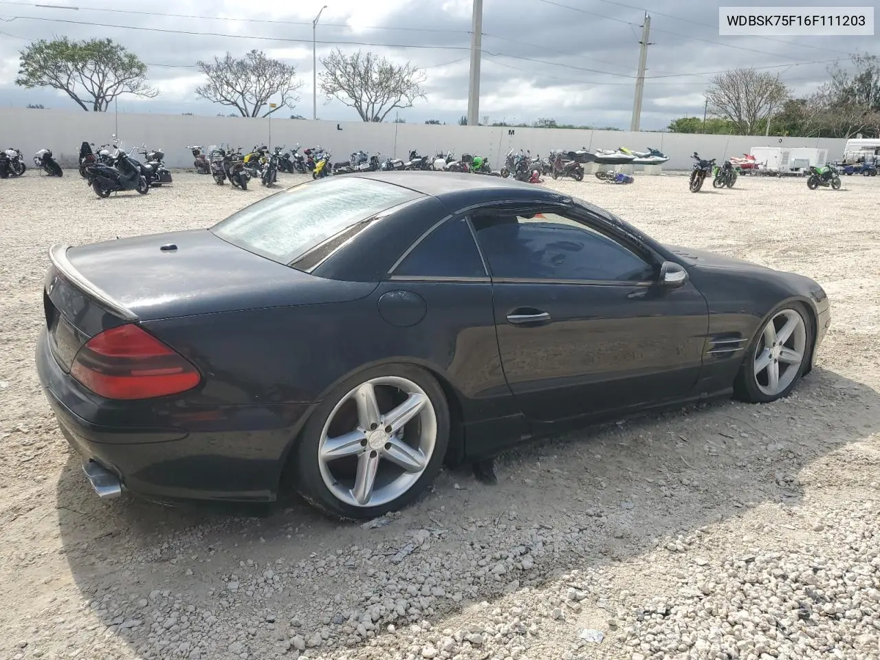 2006 Mercedes-Benz Sl 500 VIN: WDBSK75F16F111203 Lot: 56429385