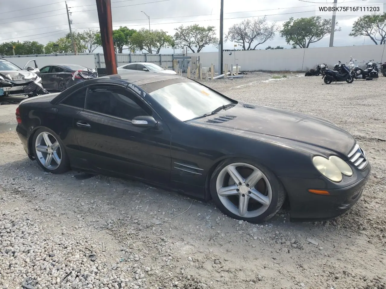 2006 Mercedes-Benz Sl 500 VIN: WDBSK75F16F111203 Lot: 56429385