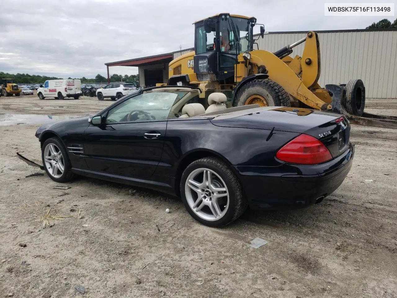 2006 Mercedes-Benz Sl 500 VIN: WDBSK75F16F113498 Lot: 56672655