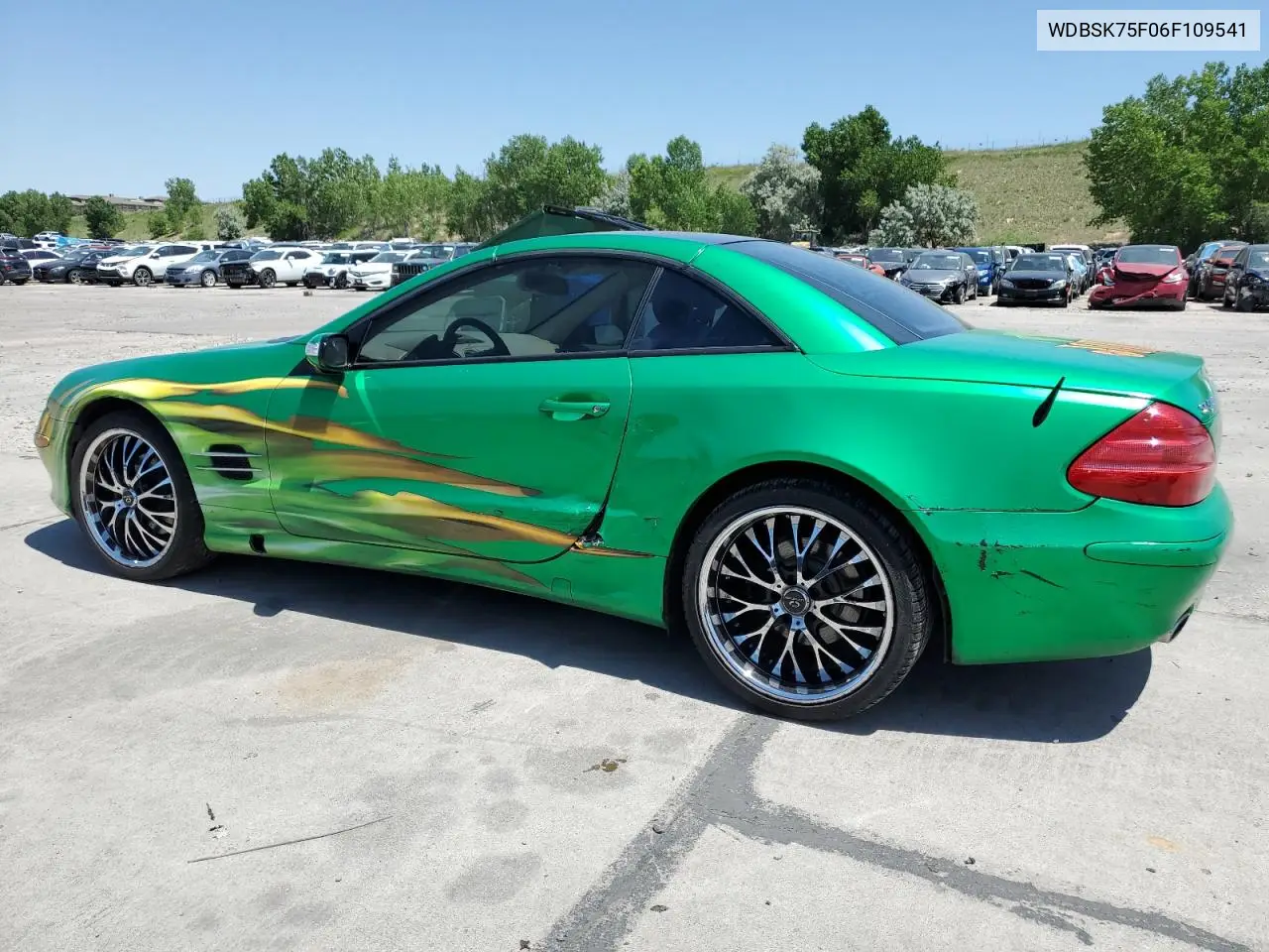 2006 Mercedes-Benz Sl 500 VIN: WDBSK75F06F109541 Lot: 61430545