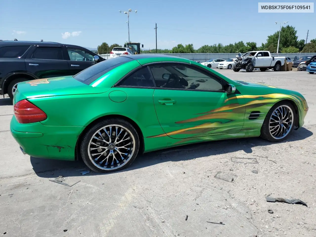 2006 Mercedes-Benz Sl 500 VIN: WDBSK75F06F109541 Lot: 61430545