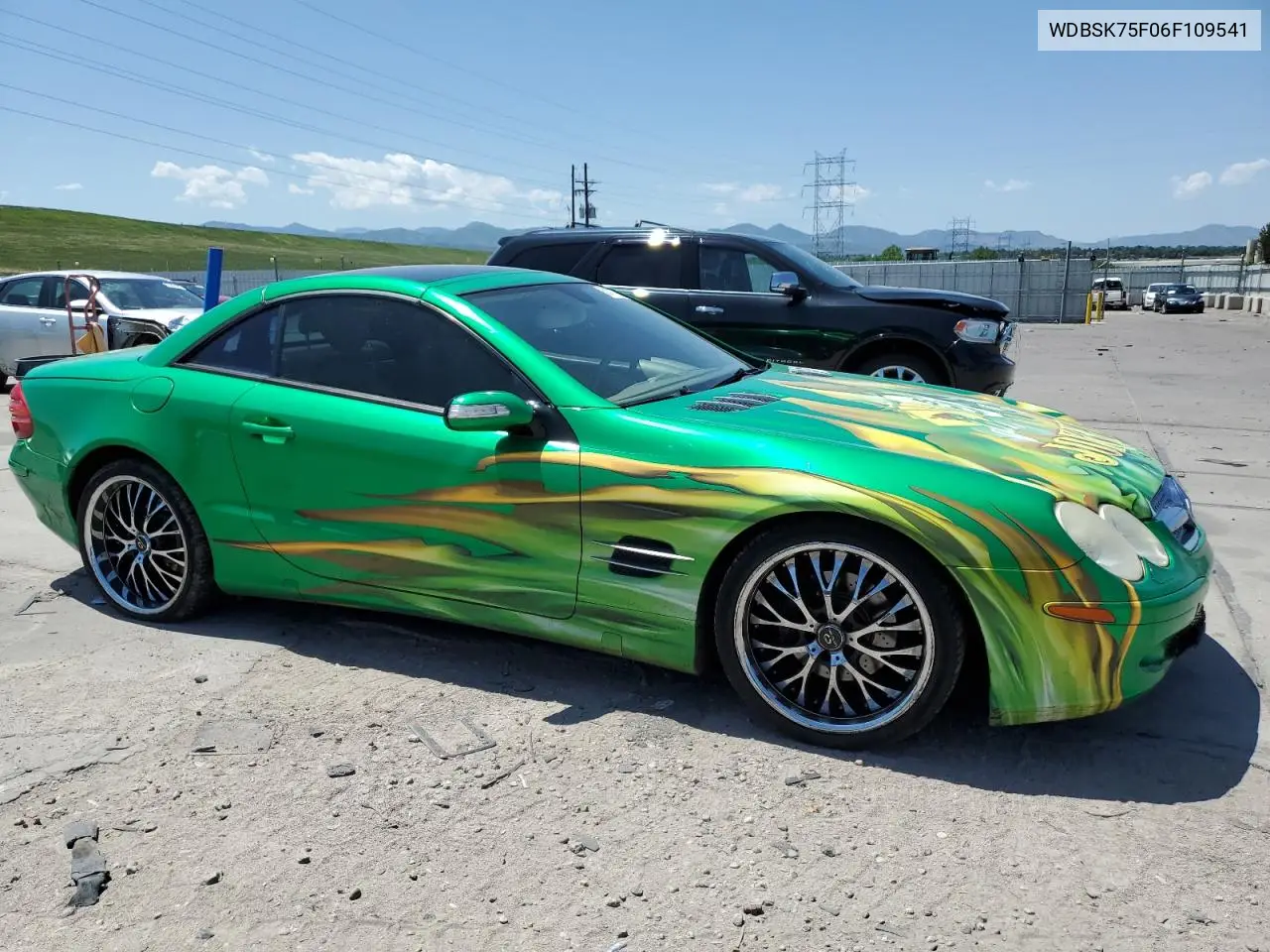 2006 Mercedes-Benz Sl 500 VIN: WDBSK75F06F109541 Lot: 61430545