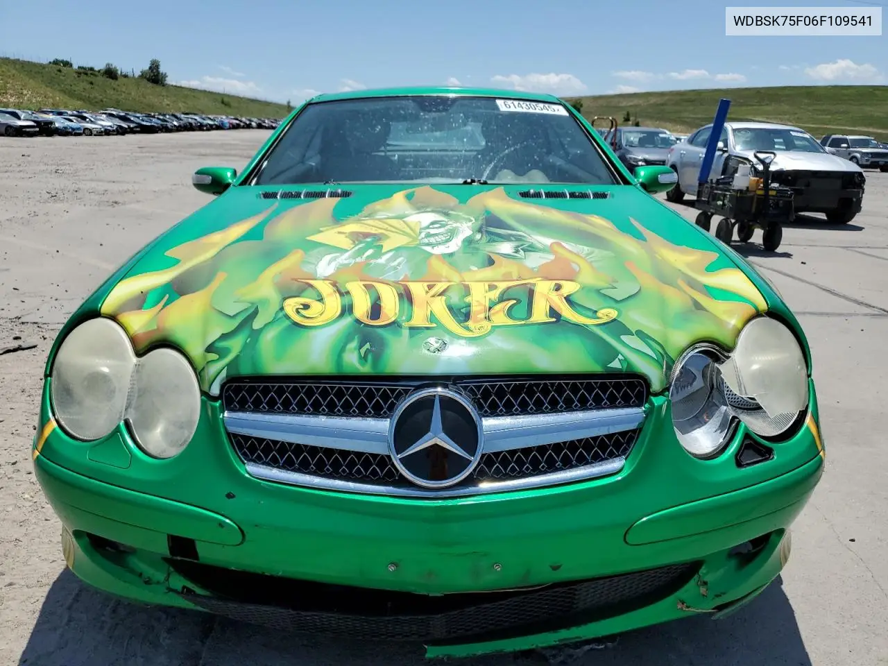 2006 Mercedes-Benz Sl 500 VIN: WDBSK75F06F109541 Lot: 61430545