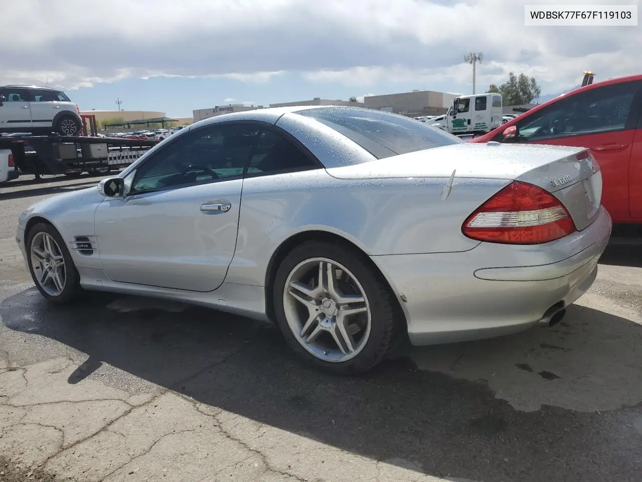 2007 Mercedes-Benz Sl 600 VIN: WDBSK77F67F119103 Lot: 53900205