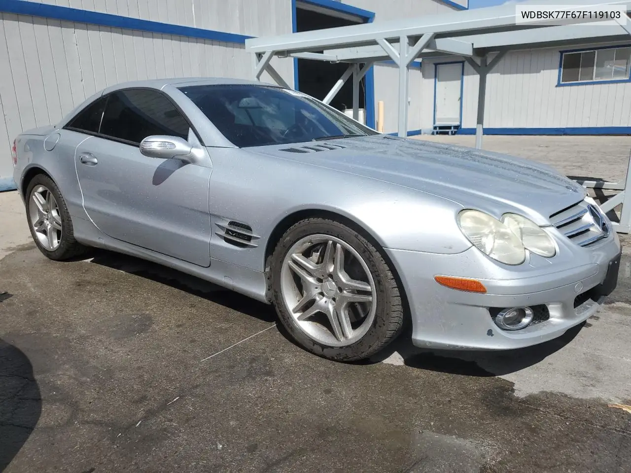 2007 Mercedes-Benz Sl 600 VIN: WDBSK77F67F119103 Lot: 53900205