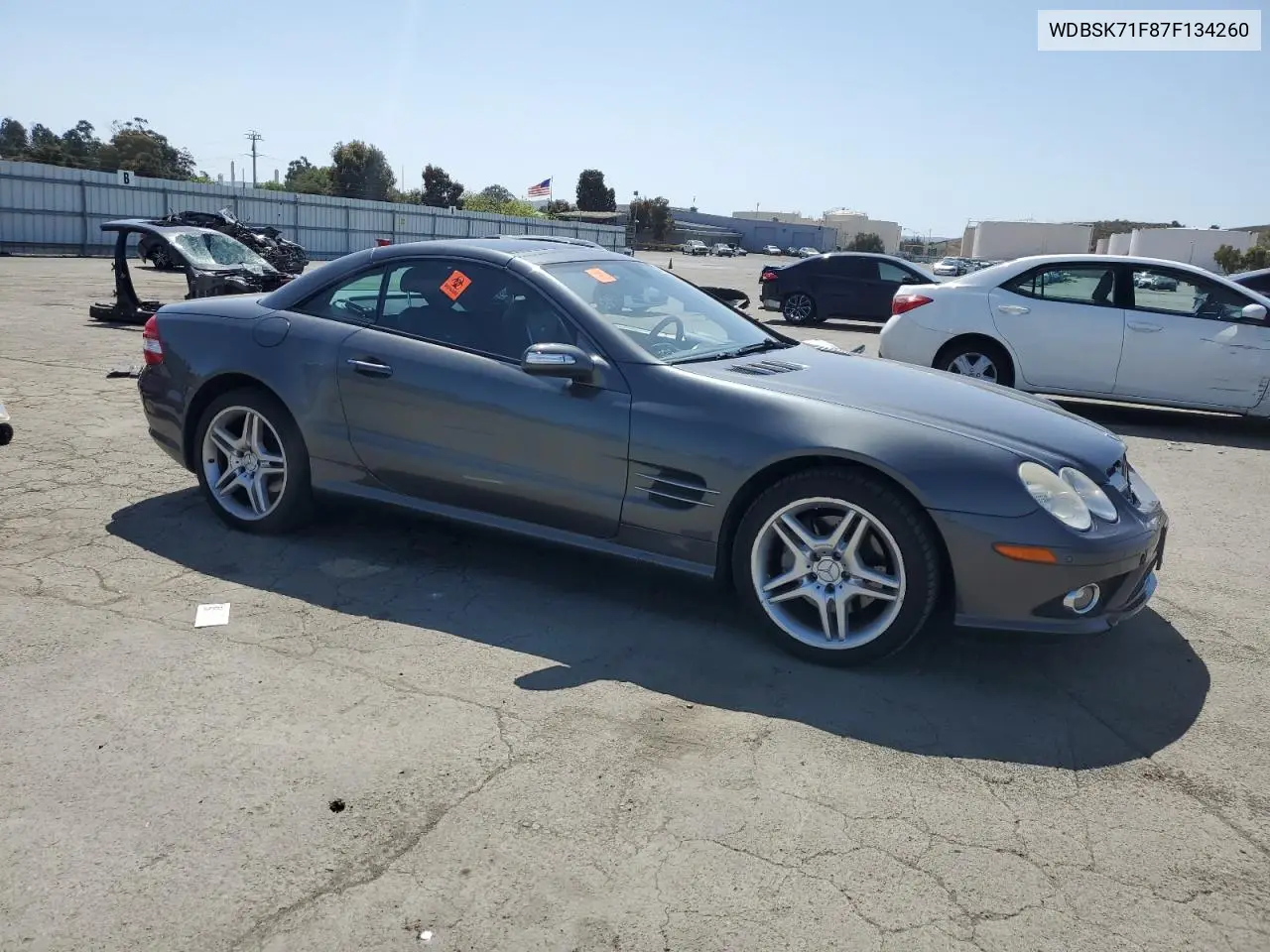 2007 Mercedes-Benz Sl 550 VIN: WDBSK71F87F134260 Lot: 55162925