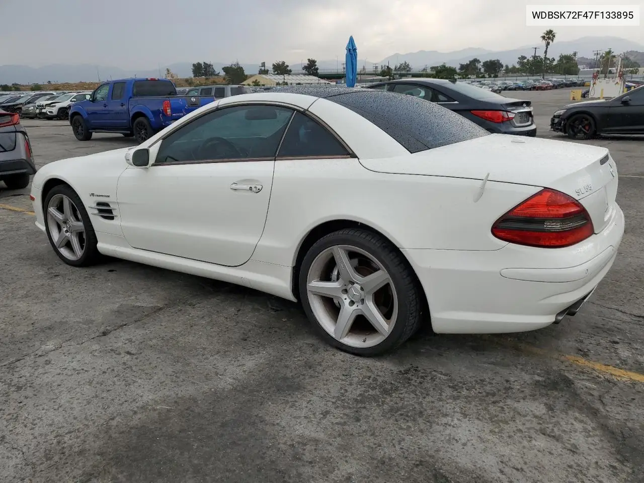 2007 Mercedes-Benz Sl 55 Amg VIN: WDBSK72F47F133895 Lot: 59736155