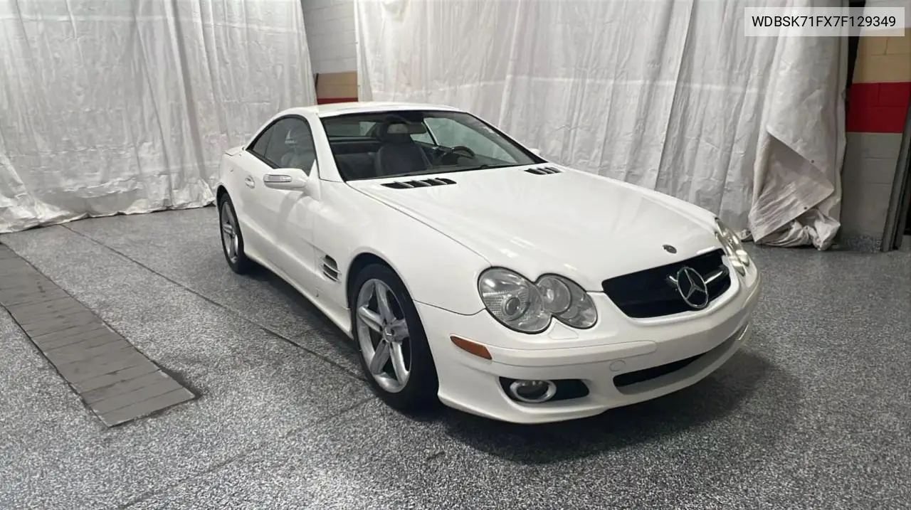 2007 Mercedes-Benz Sl 550 VIN: WDBSK71FX7F129349 Lot: 60161885