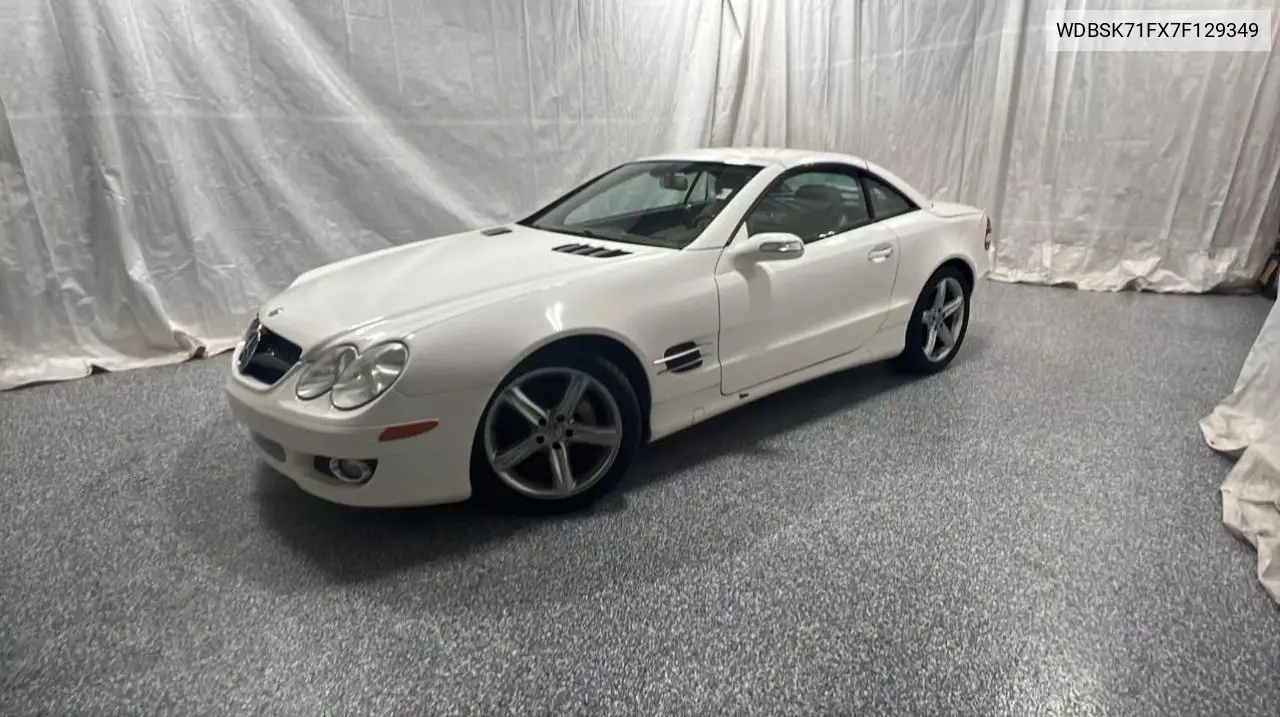 2007 Mercedes-Benz Sl 550 VIN: WDBSK71FX7F129349 Lot: 60161885