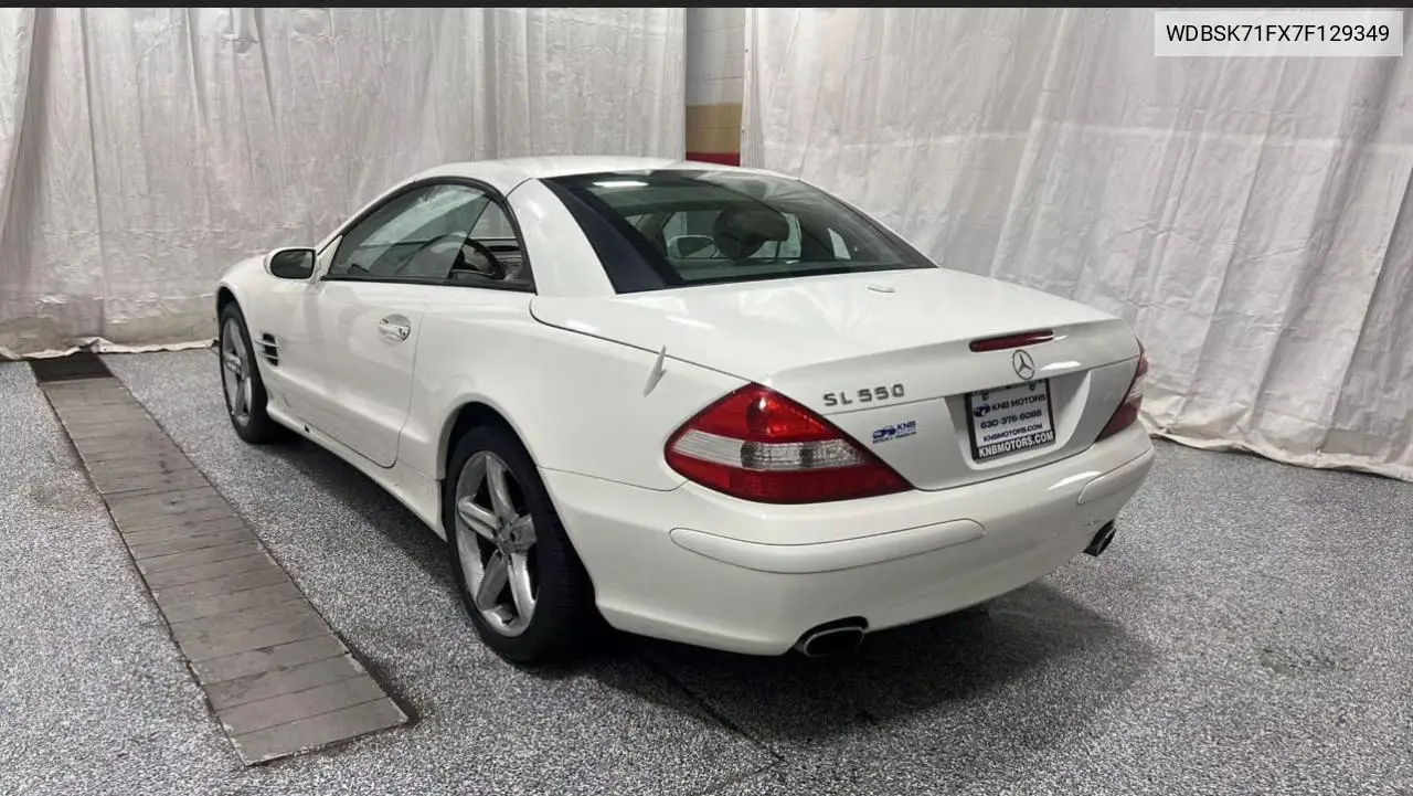 2007 Mercedes-Benz Sl 550 VIN: WDBSK71FX7F129349 Lot: 60161885
