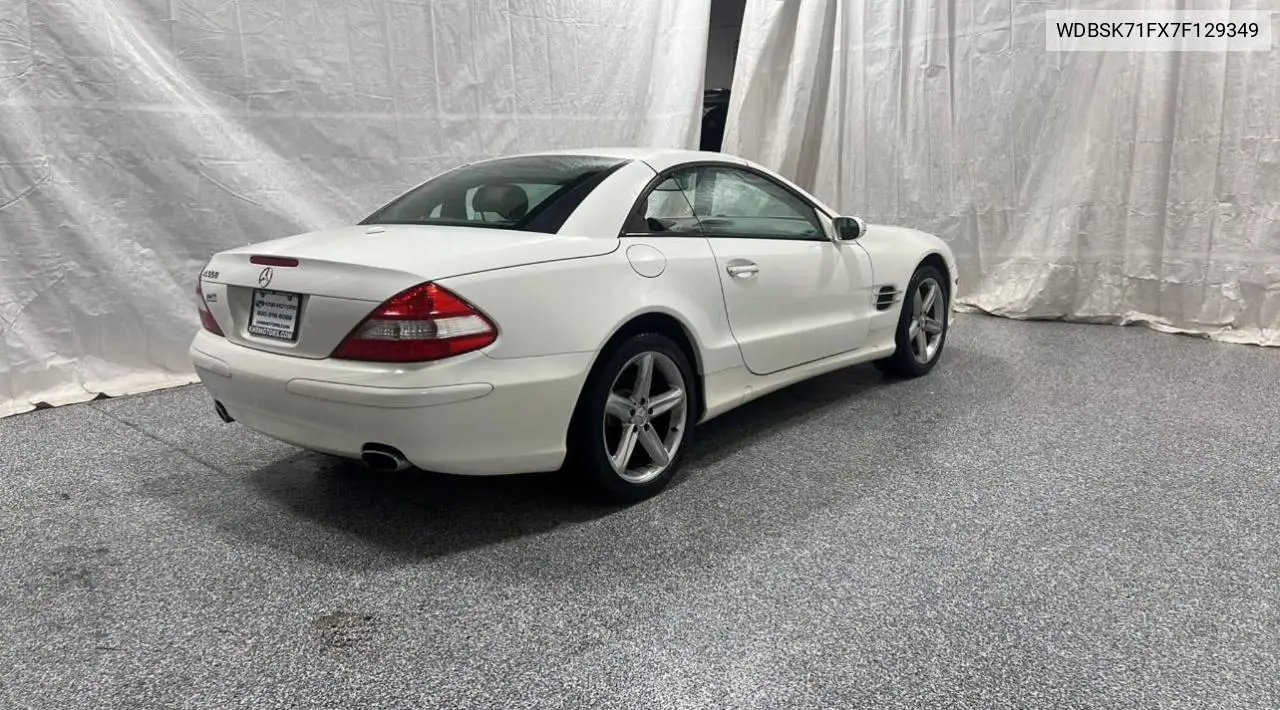 2007 Mercedes-Benz Sl 550 VIN: WDBSK71FX7F129349 Lot: 60161885