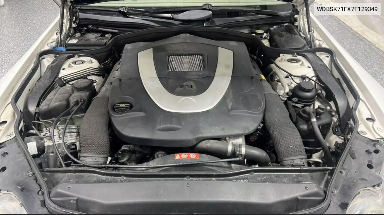 2007 Mercedes-Benz Sl 550 VIN: WDBSK71FX7F129349 Lot: 60161885
