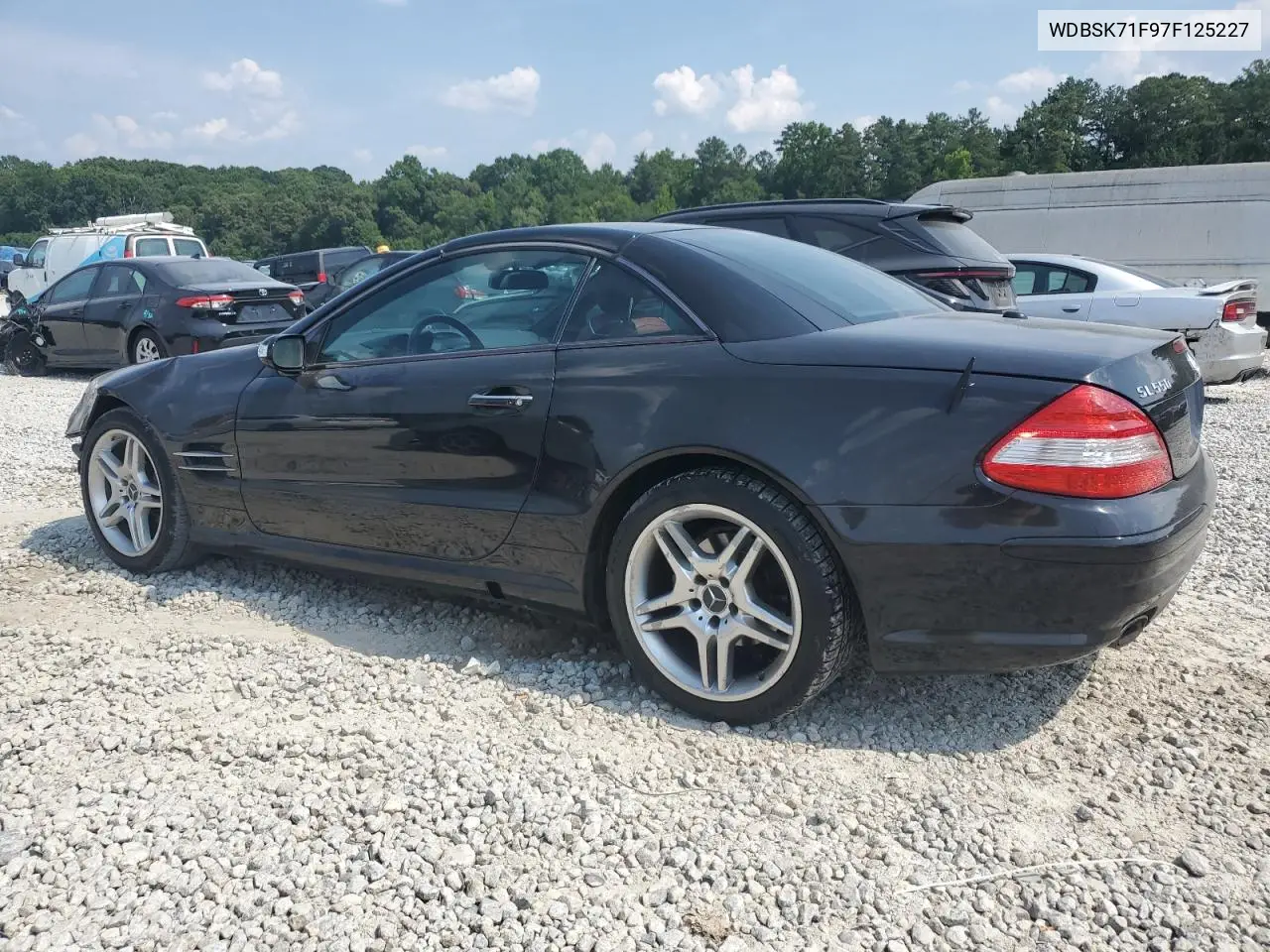 2007 Mercedes-Benz Sl 550 VIN: WDBSK71F97F125227 Lot: 62493455