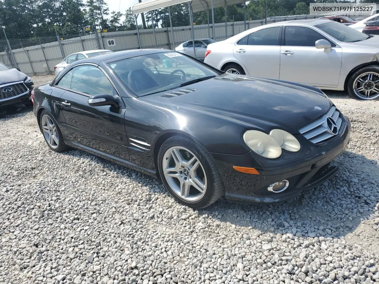 2007 Mercedes-Benz Sl 550 VIN: WDBSK71F97F125227 Lot: 62493455