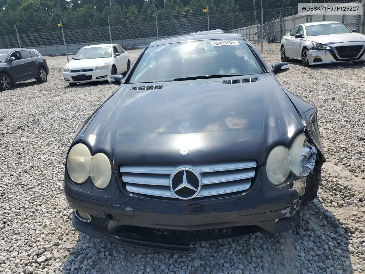 2007 Mercedes-Benz Sl 550 VIN: WDBSK71F97F125227 Lot: 62493455