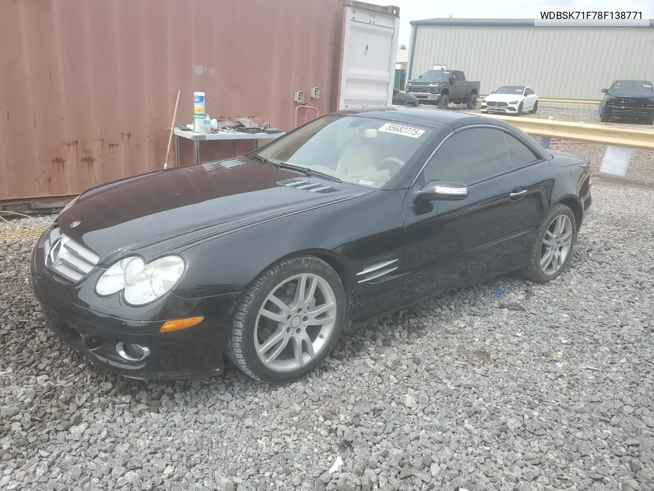 2008 Mercedes-Benz Sl 550 VIN: WDBSK71F78F138771 Lot: 55682775