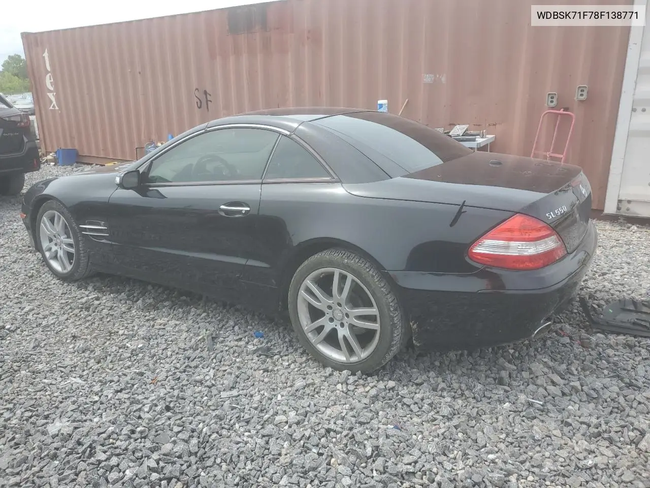 2008 Mercedes-Benz Sl 550 VIN: WDBSK71F78F138771 Lot: 55682775