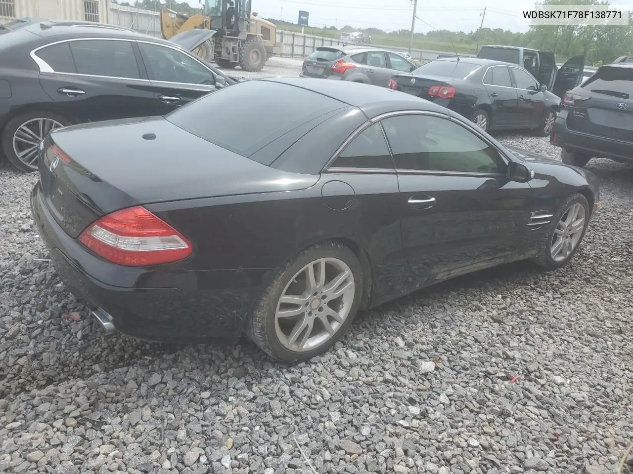2008 Mercedes-Benz Sl 550 VIN: WDBSK71F78F138771 Lot: 55682775