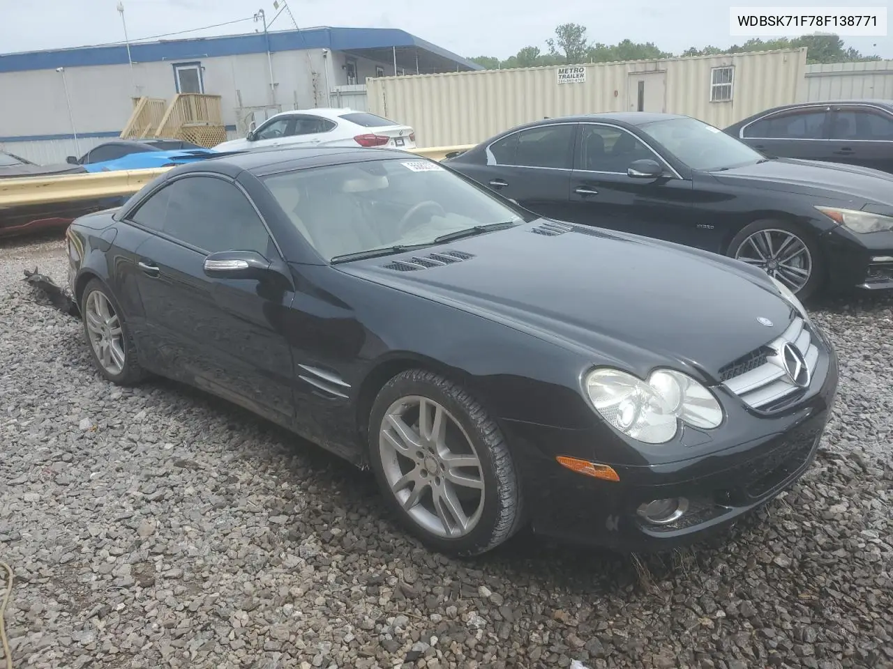 2008 Mercedes-Benz Sl 550 VIN: WDBSK71F78F138771 Lot: 55682775