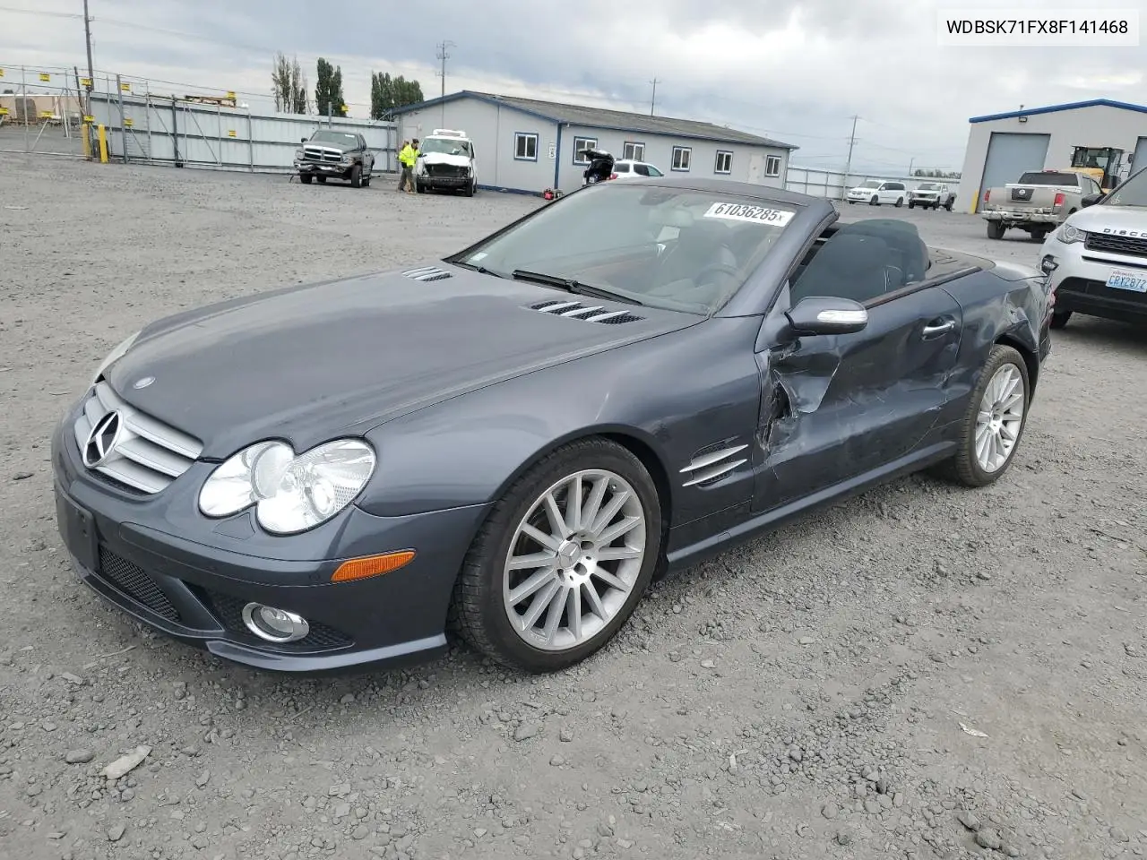 2008 Mercedes-Benz Sl 550 VIN: WDBSK71FX8F141468 Lot: 61036285