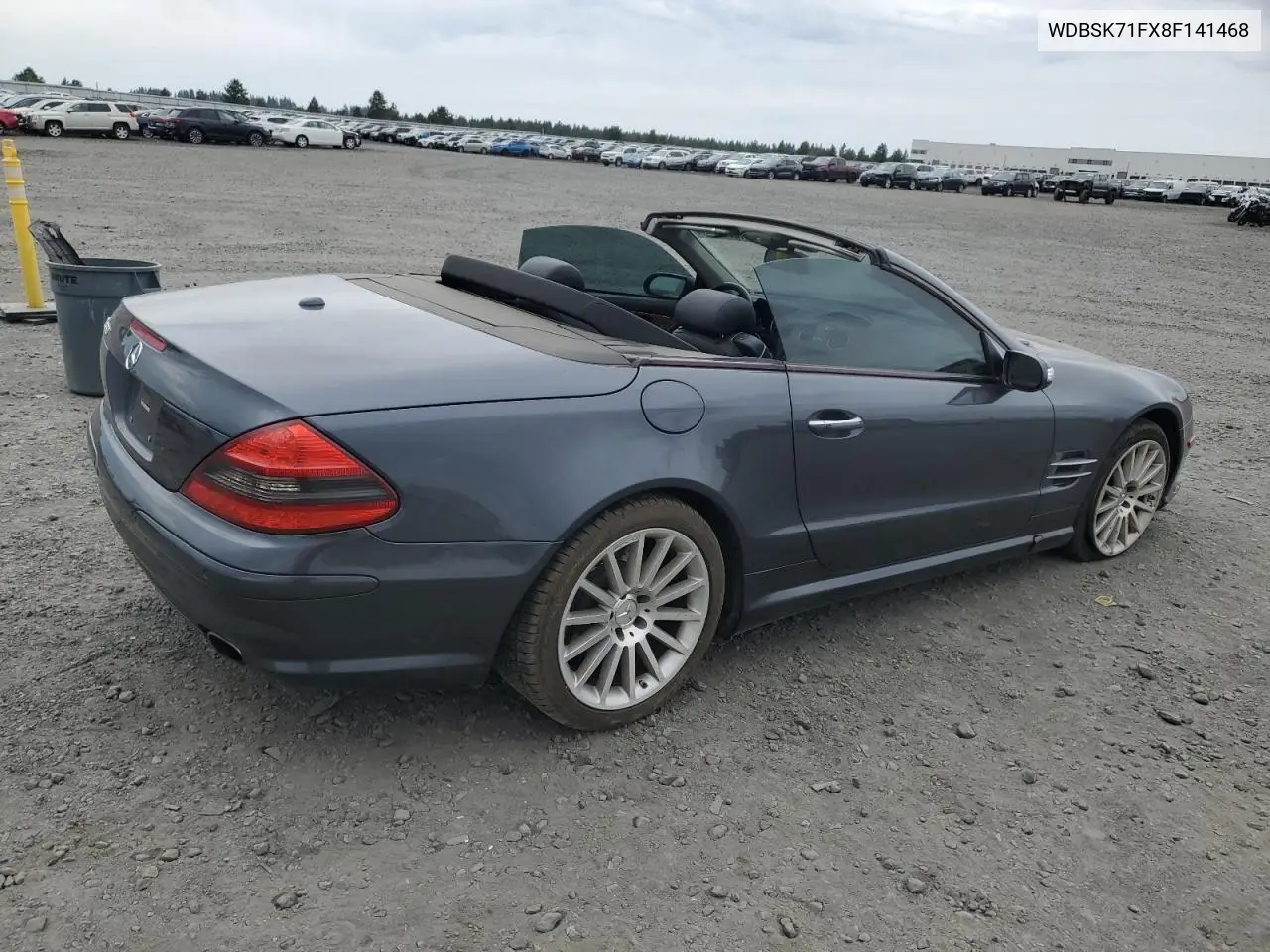 2008 Mercedes-Benz Sl 550 VIN: WDBSK71FX8F141468 Lot: 61036285
