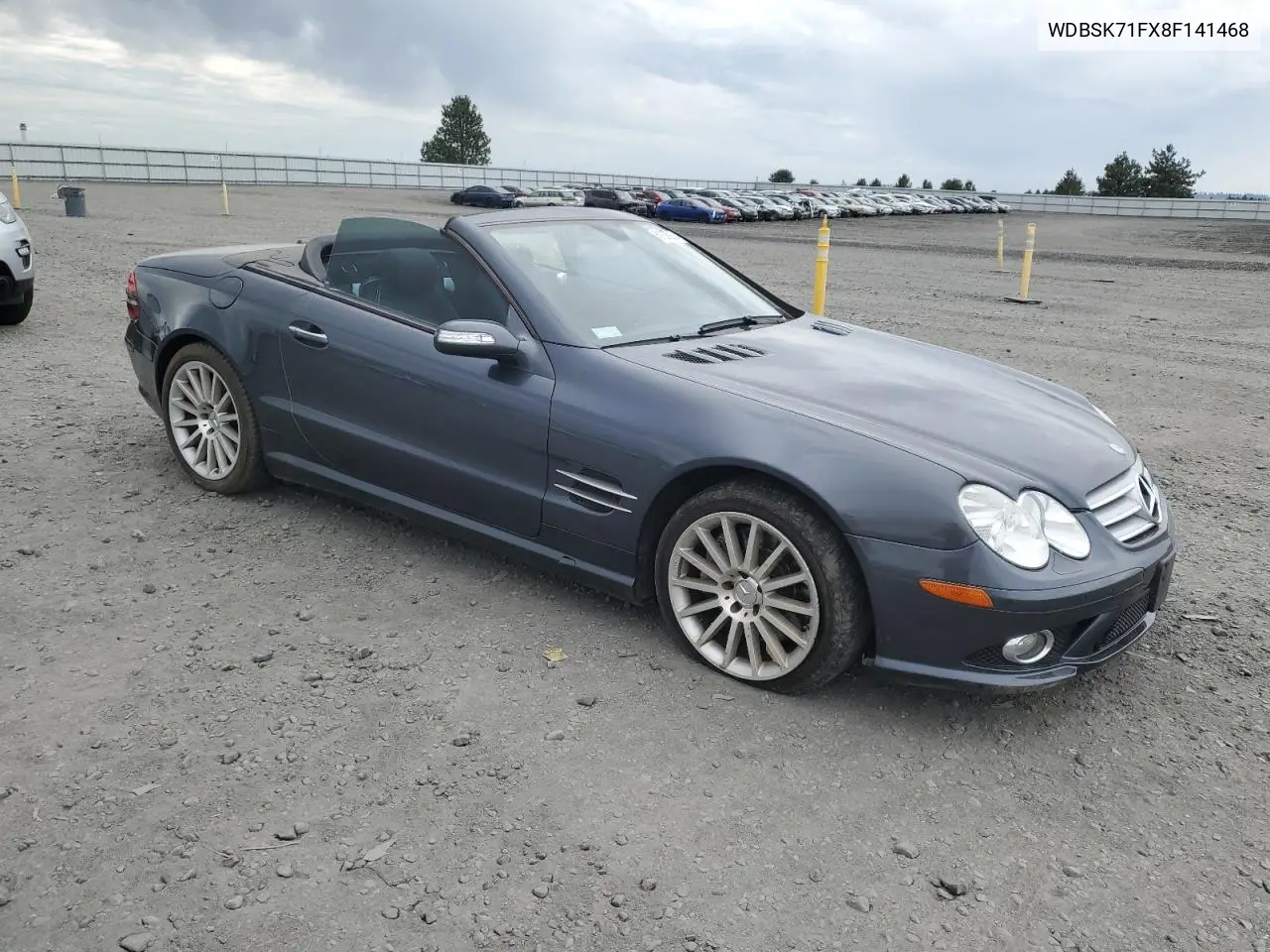 2008 Mercedes-Benz Sl 550 VIN: WDBSK71FX8F141468 Lot: 61036285