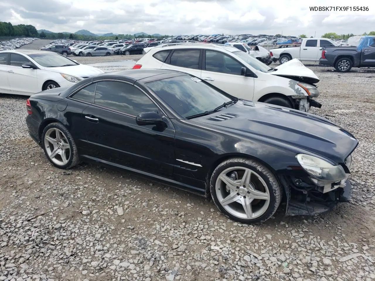 2009 Mercedes-Benz Sl 550 VIN: WDBSK71FX9F155436 Lot: 59389885