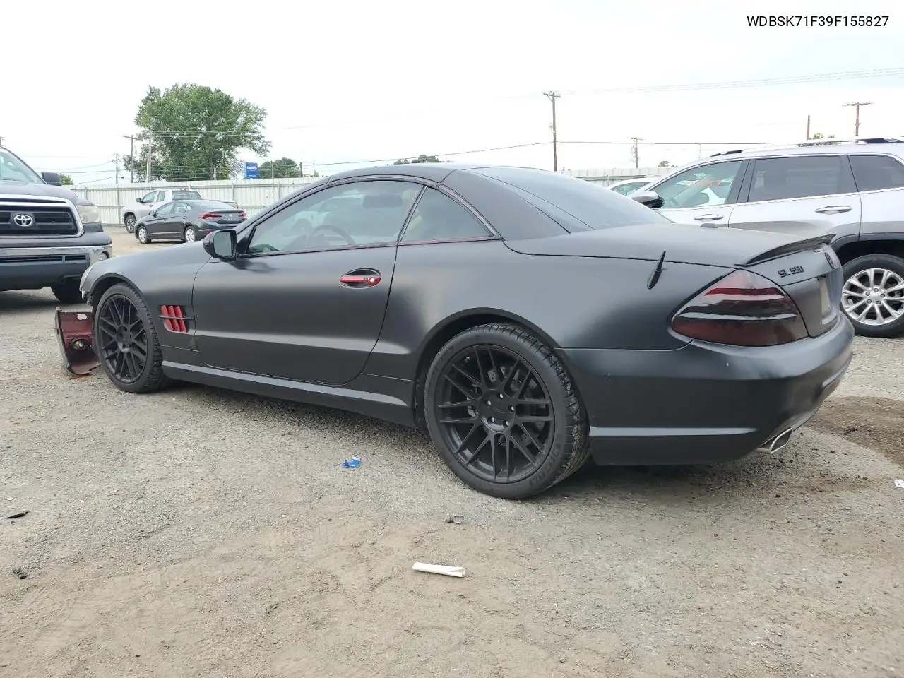 2009 Mercedes-Benz Sl 550 VIN: WDBSK71F39F155827 Lot: 59483095