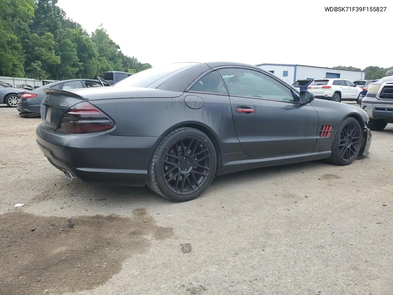 2009 Mercedes-Benz Sl 550 VIN: WDBSK71F39F155827 Lot: 59483095