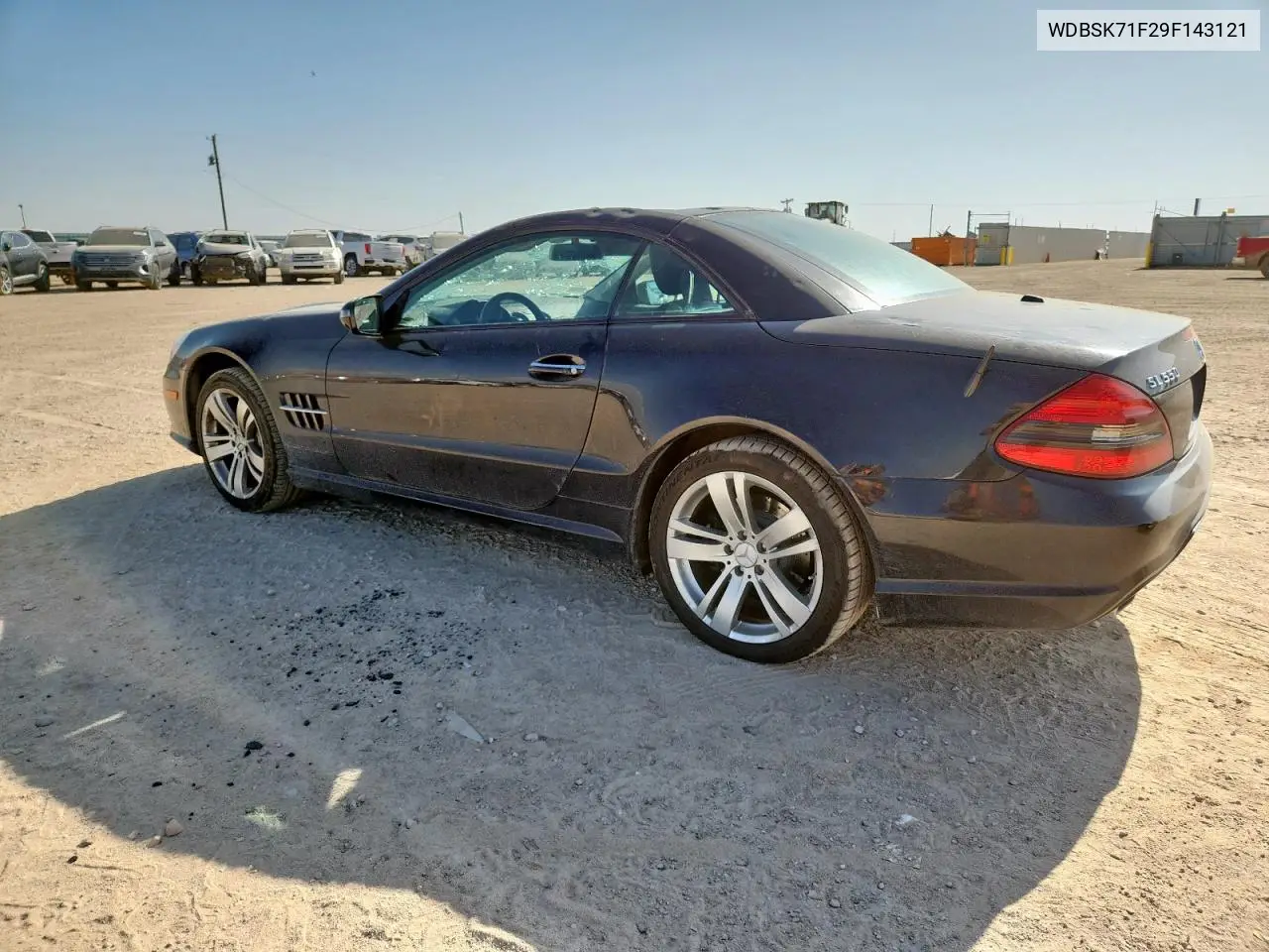 2009 Mercedes-Benz Sl 550 VIN: WDBSK71F29F143121 Lot: 60919045