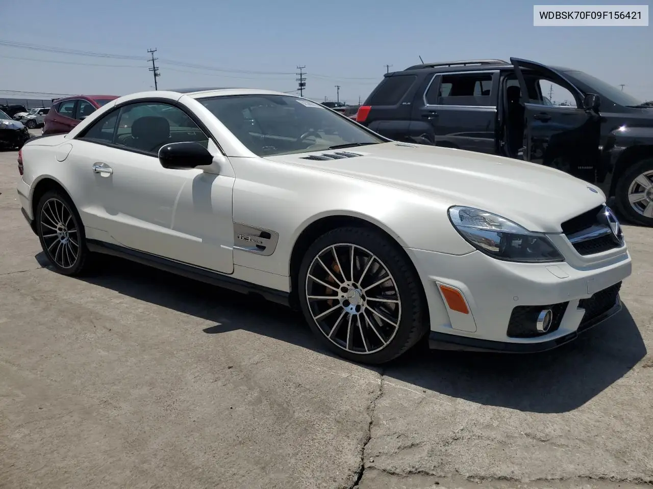 2009 Mercedes-Benz Sl 63 Amg VIN: WDBSK70F09F156421 Lot: 62588675