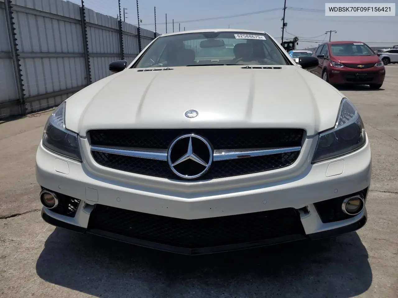 2009 Mercedes-Benz Sl 63 Amg VIN: WDBSK70F09F156421 Lot: 62588675