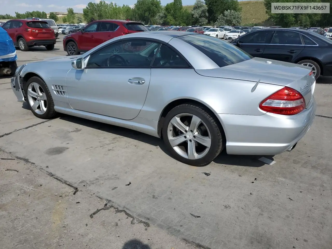 2009 Mercedes-Benz Sl 550 VIN: WDBSK71FX9F143657 Lot: 62879995
