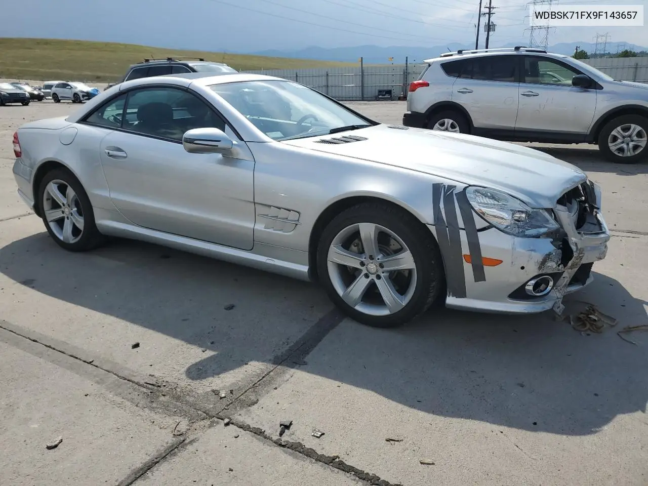 2009 Mercedes-Benz Sl 550 VIN: WDBSK71FX9F143657 Lot: 62879995