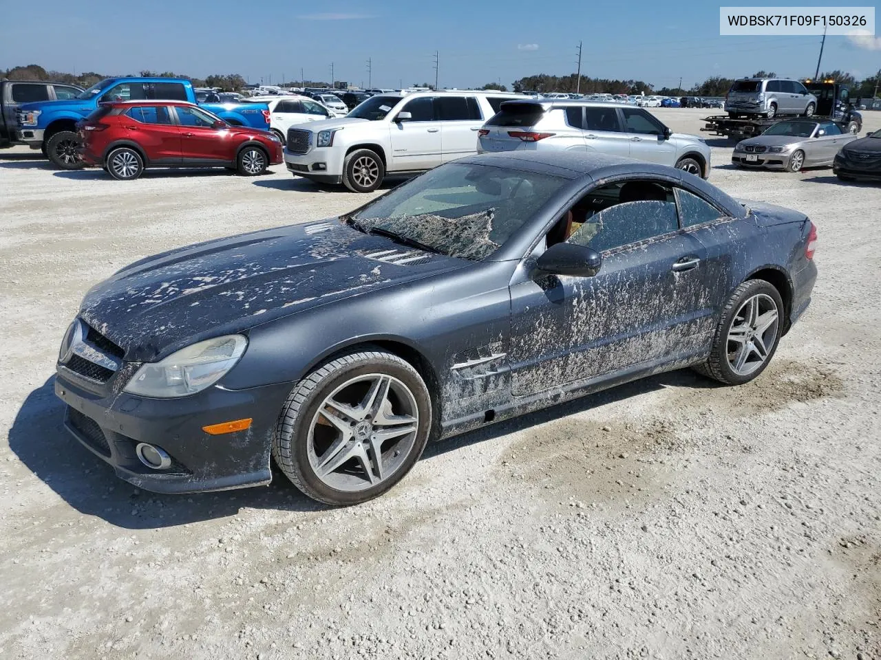 2009 Mercedes-Benz Sl 550 VIN: WDBSK71F09F150326 Lot: 75095164