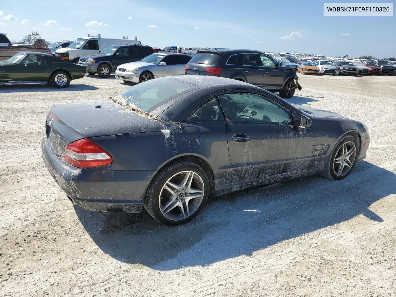 2009 Mercedes-Benz Sl 550 VIN: WDBSK71F09F150326 Lot: 75095164